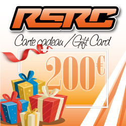 e-cadeau200 Carte cadeau RSRC 200€ dématérialisée RSRC RSRC