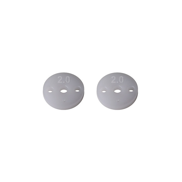 AS92429 Pistons d'amortisseurs 13mm Rc10B7 2.5mm (2 X 2.0) Team Associated RSRC