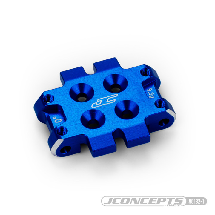 5182 Cale de triangles avant 0 degré aluminium bleu ou noir Jconcepts pour B7|B7D Jconcepts RSRC