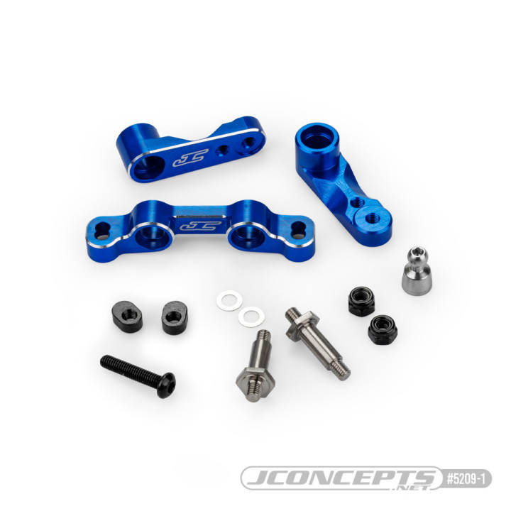Kit de direction aluminium bleu ou noir Ae B7 Jconcepts 5209- Plus de 2500 références en stock, livraison 24h et paiement 4X 