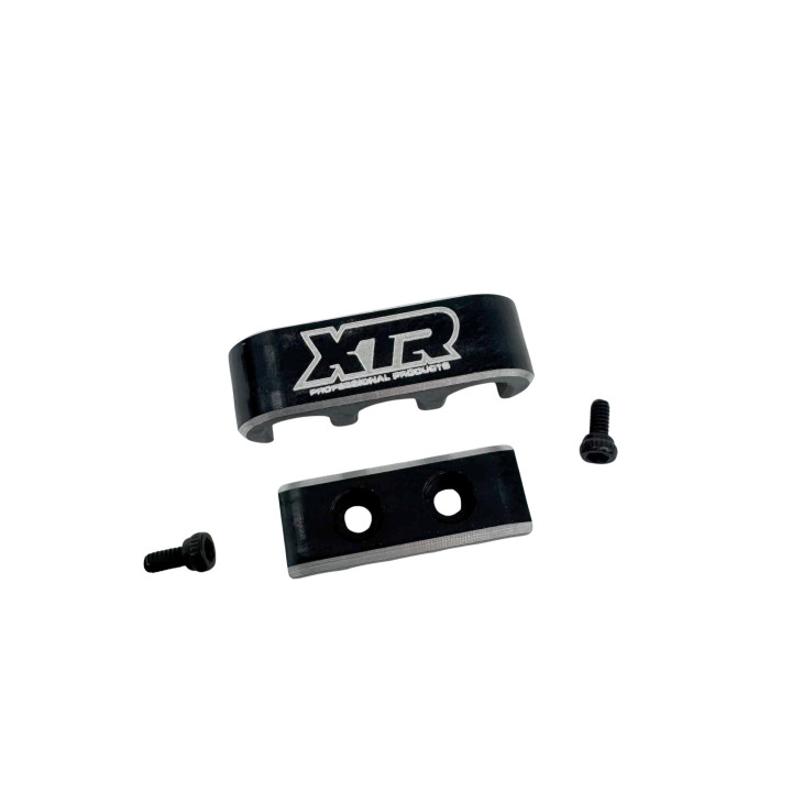 XTR aluminum 3-cable clamp ultralite XTR-0313 for 1/10 and 1/8 electric RC buggys to hold the cables together - More than 250