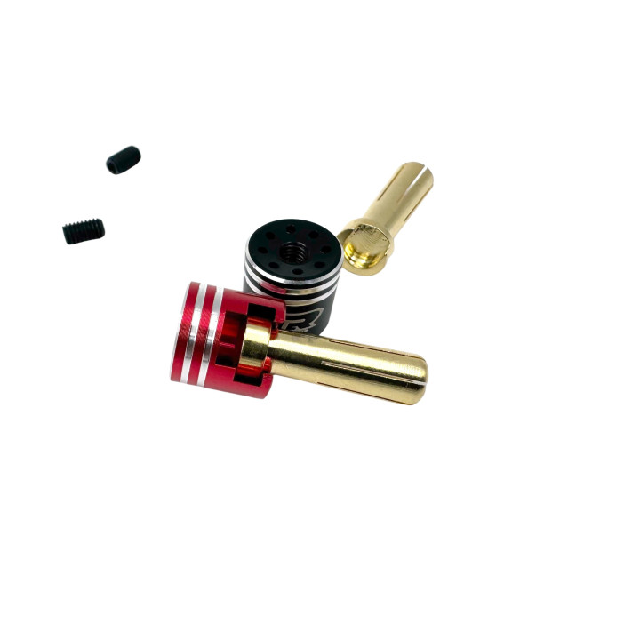 PK 5mm Racing Plugs with Protective Caps (Red and black) XTR XTR-0311 General accessories - More than 2500 items in stock, Ex