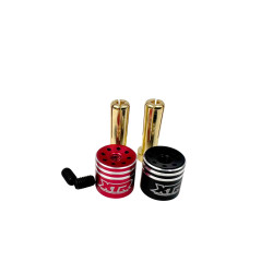 PK 5mm Racing Plugs with Protective Caps (Red and black) XTR XTR-0311 General accessories - More than 2500 items in stock, Ex