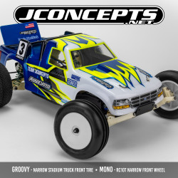 Jconcepts Mono 2wd narrow RC10T front wheels Associated truck 3300 white or yellow - More than 2500 items in stock, Express w
