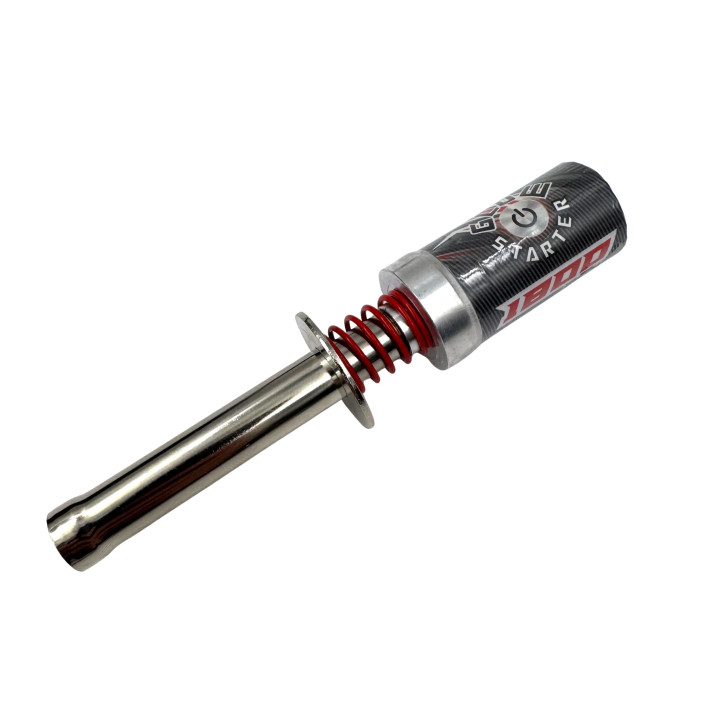 Kit de démarrage pour modélisme voiture thermique radio-commandée Hobbytech HTR-015. Burette à carburant, chauffe bougie, out