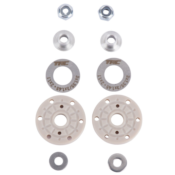 TRC005036 TRC valves shock pistons 3x1.35 + 3x1.45 + 2x1.1 conical (15.90mm|shaft 2.6mm|thickness 2.5mm) TRC Throttlefinger R