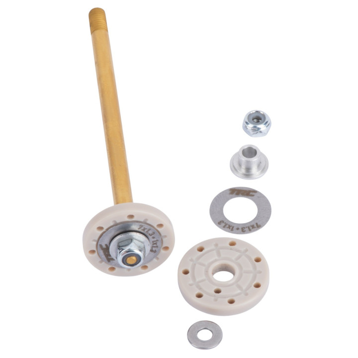TRC005006 TRC valves shock pistons 7x1.3 + 1x1.3 flat (15.90mm|shaft 2.6mm|thickness 2.5mm) TRC Throttlefinger Racing Concept