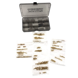 GSS-MP10e Tworks gold plated steel screws set for MP10e|MP9 Tworks RSRC