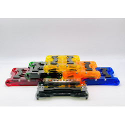 KLN-RC-FLD-RC-TRN-RED Klinik RC Folding red RC Car Stand 1/18 to 1/10 Scale Klinik RC RSRC