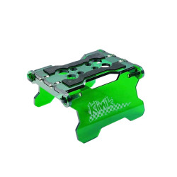 KLN-RC-FLD-RC-TRN-GRN Support de voiture vert pliable Klinik RC 1/18 à 1/10 Klinik RC RSRC