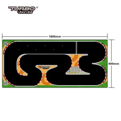 TB-760102 Piste XXL Type 2 pour Turbo Racing micro rally (80x180cm) Turbo Racing RSRC