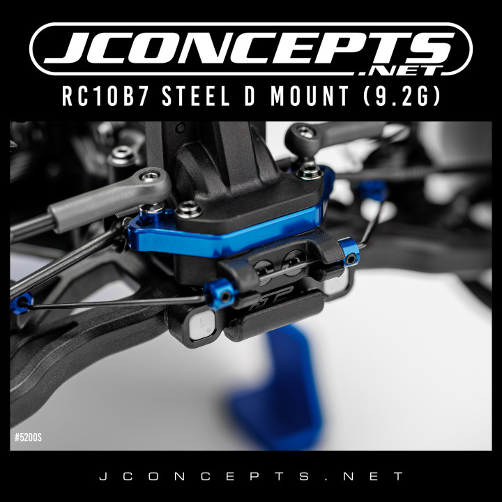 5200S Jconcepts steel D block for Team Associated RC10B7|RC10B7D Jconcepts RSRC