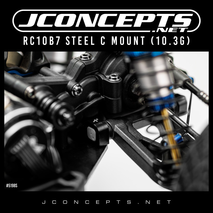 5198S Jconcepts steel C block for Team Associated RC10B7|RC10B7D Jconcepts RSRC