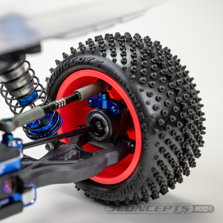5202 JConcepts B7 aluminum rear hub link mount blue or black Jconcepts RSRC