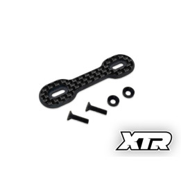 XTR-0324 Fixation d'aileron 1/8 buggy universelle carbone XTR XTR RSRC