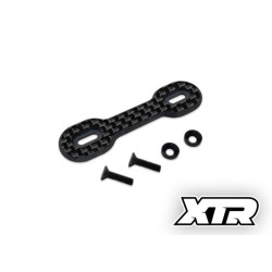 XTR-0324 Universal 1/8 buggy carbon wing washer (button) XTR RSRC