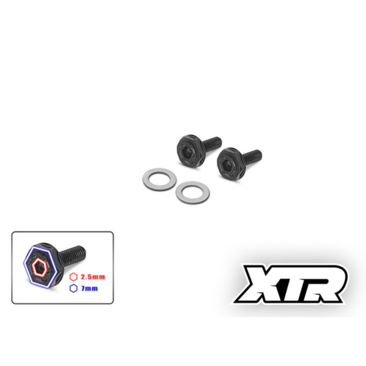 XTR-0325 Steel clutch screw for 1/8 engines XTR RSRC