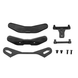 AS92487 Protections de support amortisseurs et support aileron Rc10B7 Team Associated RSRC