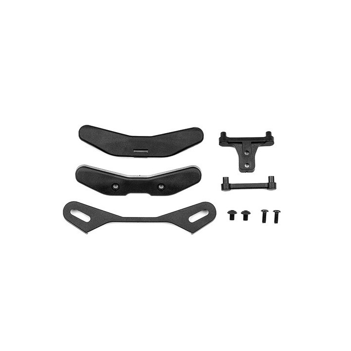 AS92487 RC10B7 shock tower covers and wing mount set Team Associated RSRC