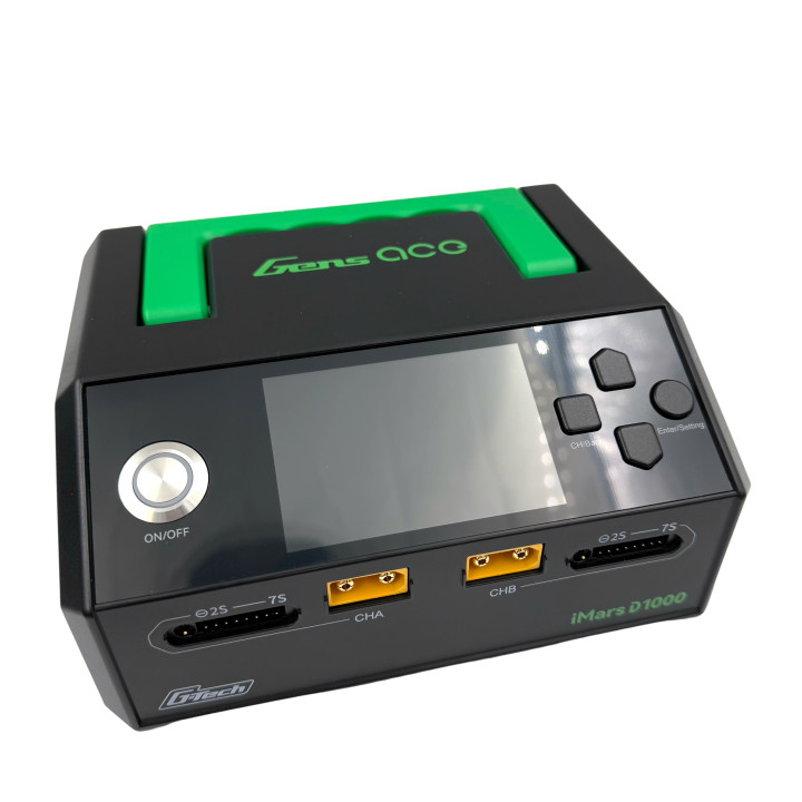 GEAD1000-EB Chargeur Gens Ace iMars D1000 1000W deux sorties noir Gens ace RSRC