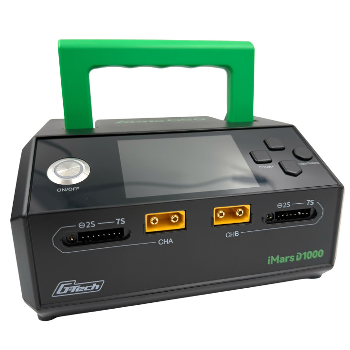 GEAD1000-EB Chargeur Gens Ace iMars D1000 1000W deux sorties noir Gens ace RSRC