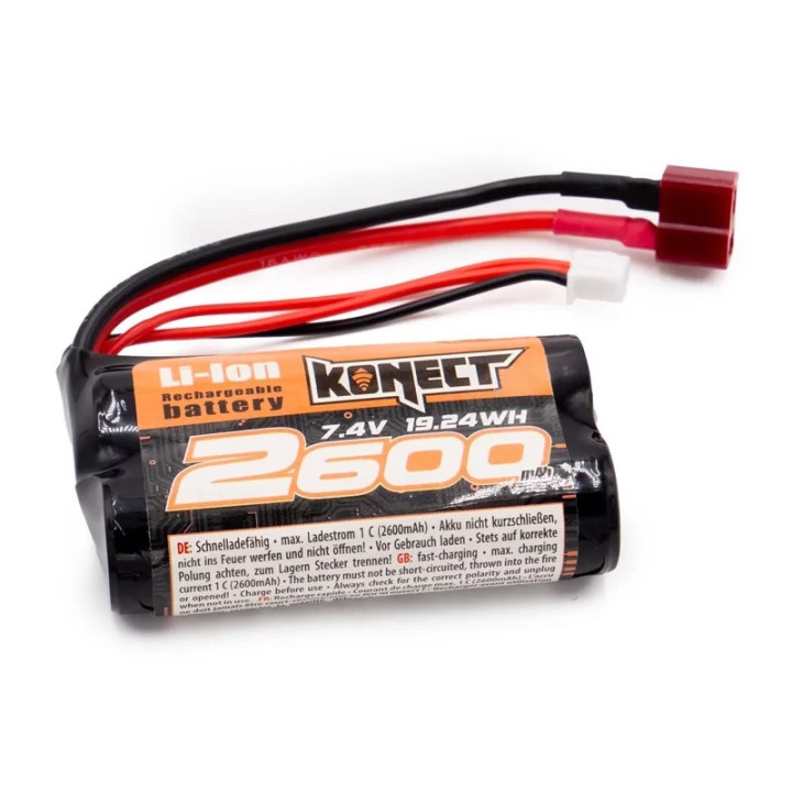KN-X9S-LUX-EDITION Luxury pack Konect X9S radio 2.4 GHz with 2 receivers Konect RSRC
