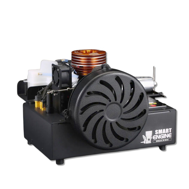 SEBIB-11379 .21 and .12 nitro engines bench Smart Break In Box V2 Smart Workshop RSRC