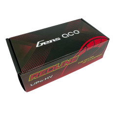 GEA65002S14S5 Batterie Shorty LiPo 2S Redline 2.0 HV 7.6V|140C|6500mAh Gens ace RSRC