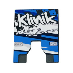 KRC-DIFFCAMBER Klinik RC ball differential jig and camber gauge Klinik RC RSRC