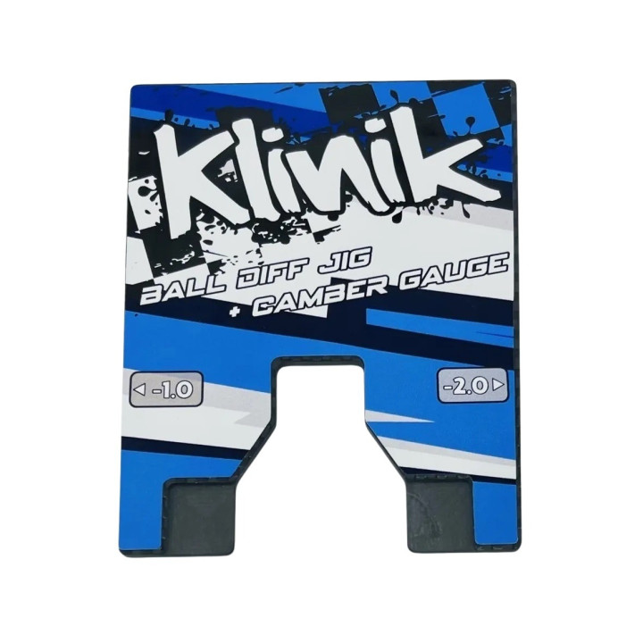 KRC-DIFFCAMBER Jauge de carrossage et outil pour différentiel à billes Klinik RC Klinik RC RSRC
