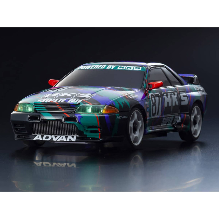 Kyosho Mini-Z AWD Nissan Skyline GTR R32 1993 HKS (MA020KT531P