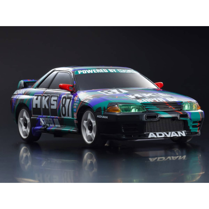 Kyosho Mini-Z AWD Nissan Skyline GTR R32 1993 HKS (MA020KT531P