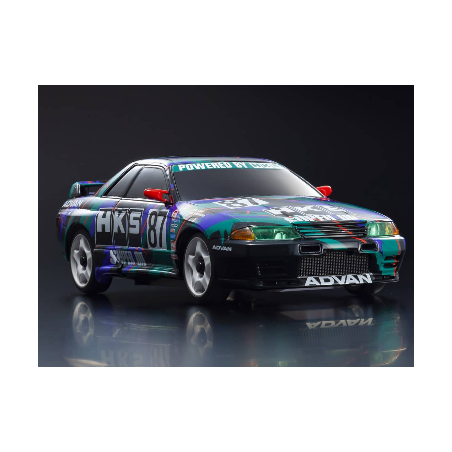 Kyosho Mini-Z AWD Nissan Skyline GTR R32 1993 HKS (MA020KT531P