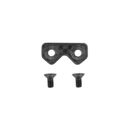 AS92485 RC10B7 FT carbon fiber fron wing button Team Associated RSRC
