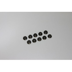 1-N3037F Flanged Nuts M3x3,7mm (10) Kyosho Kyosho RSRC
