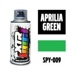 SPY-009 Peinture vert Aprilia XTR Colours Lexan Spray 150ml XTR RSRC