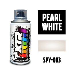 SPY-003 Pearl White XTR Colours Lexan Spray 150ml XTR RSRC
