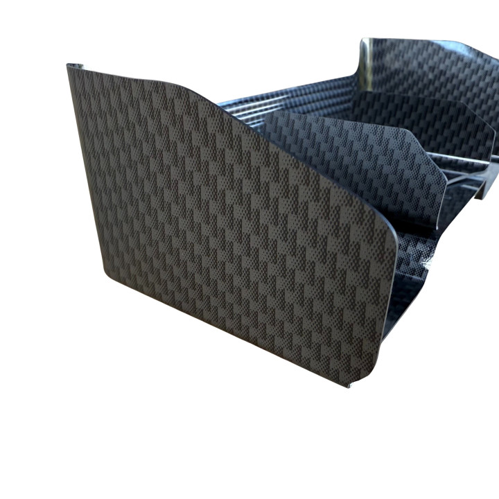 AX101 Aileron polycarbonate carbone Aerox 1/8 Buggy et Truggy Aerox RSRC