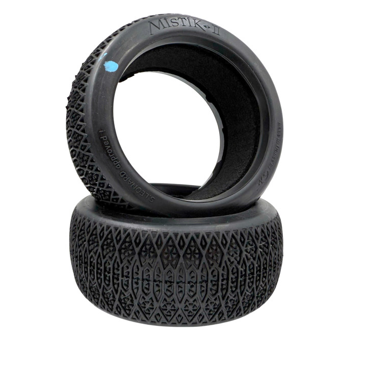 T22 6mik Mistik 2 Tires + WORLD inserts 1/8 Buggy (2) 6MIK-Racing RSRC
