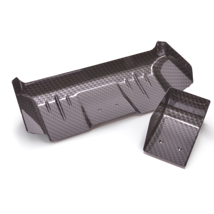 AX103 Aileron polycarbonate carbone Aerox 1/10 Aerox RSRC