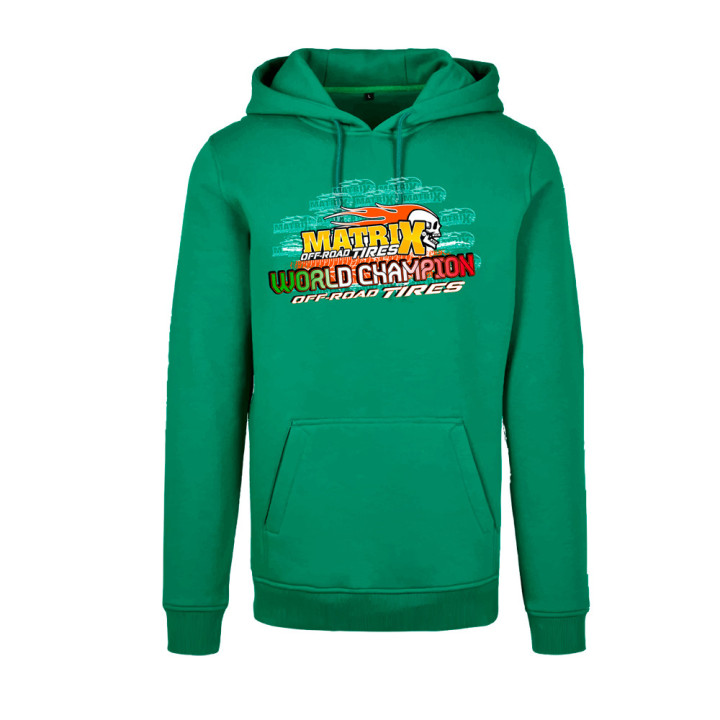 MTBH Sweat Matrix à capuche vert World Champion Matrix Racing tires RSRC