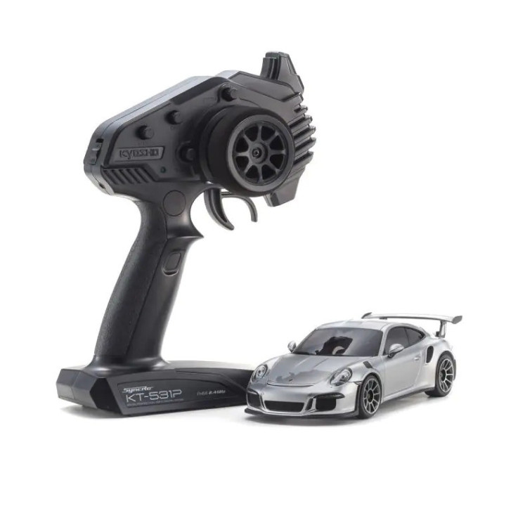 32358S Mini-Z RWD MR04 Porsche 911 GT3 RS Silver metallic Kyosho RSRC