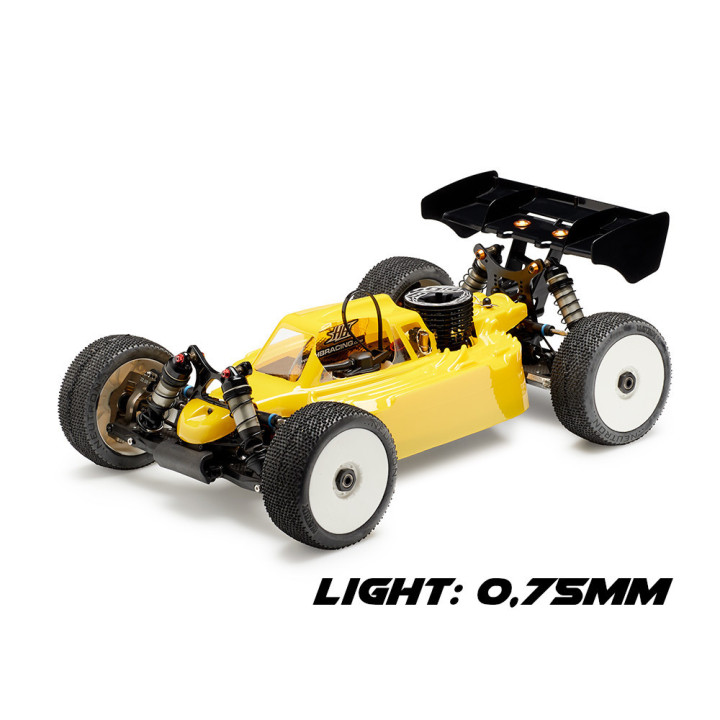 MTB0426-07 Mistral 0,75mm body by Xtrem Aerodynamics (Matrix) for 1/8 buggy Matrix Racing tires RSRC