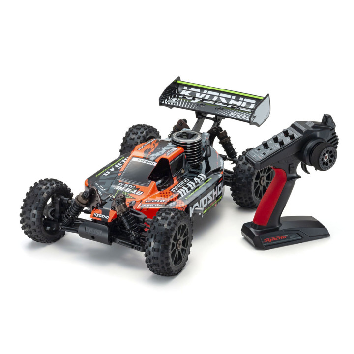 33029T1B Kyosho Inferno Neo 4.0 Rouge 1/8 RC Nitro Readyset (KE21SP) Kyosho RSRC