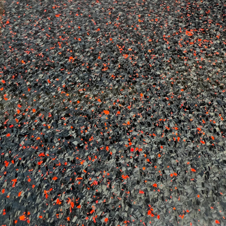 RSRC-26 Planche de réglages rouge carbone forgé RSRC RSRC RSRC