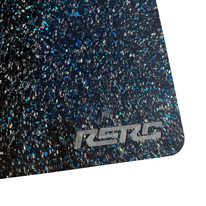 RSRC-27 Planche de réglages bleue carbone forgé RSRC RSRC RSRC