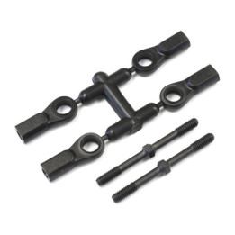 IF332BK STEERING ROD SET 4X46MM - MP11/MP9 (2) Kyosho RSRC