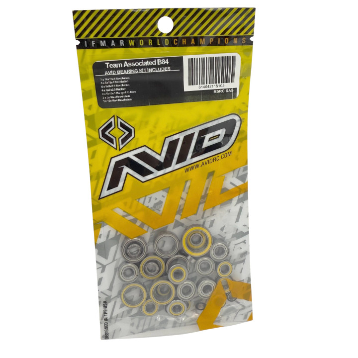 AV-AE-B84 Team Associated B84 Avid Revolution bearing kit Avid RC RSRC