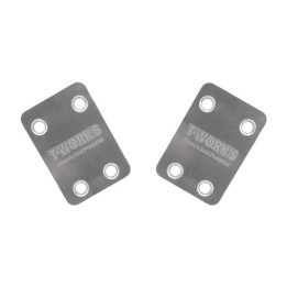TO-220-K Protections de chassis (skid) acier pour Kyosho MP10 (2) Tworks RSRC