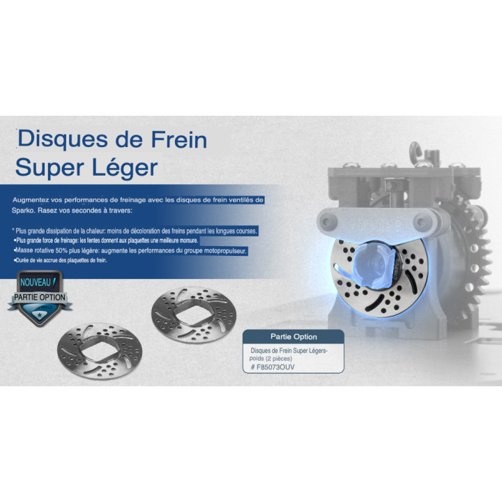F85073OP Vented lightweight brake discs Sparko F8 (2) Sparko RSRC